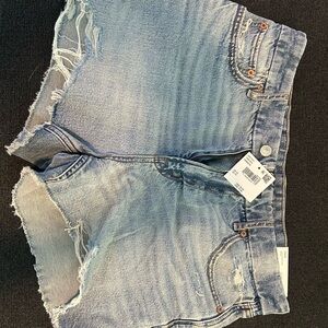 American Eagle Denim Blue Women's Shorts